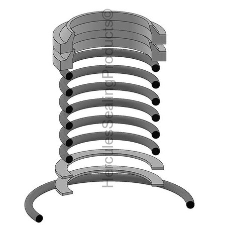 Allis Chalmers - After Market Parts Hydraulic Cylinder Repair Kit- 9/16  SPOOL 4910977